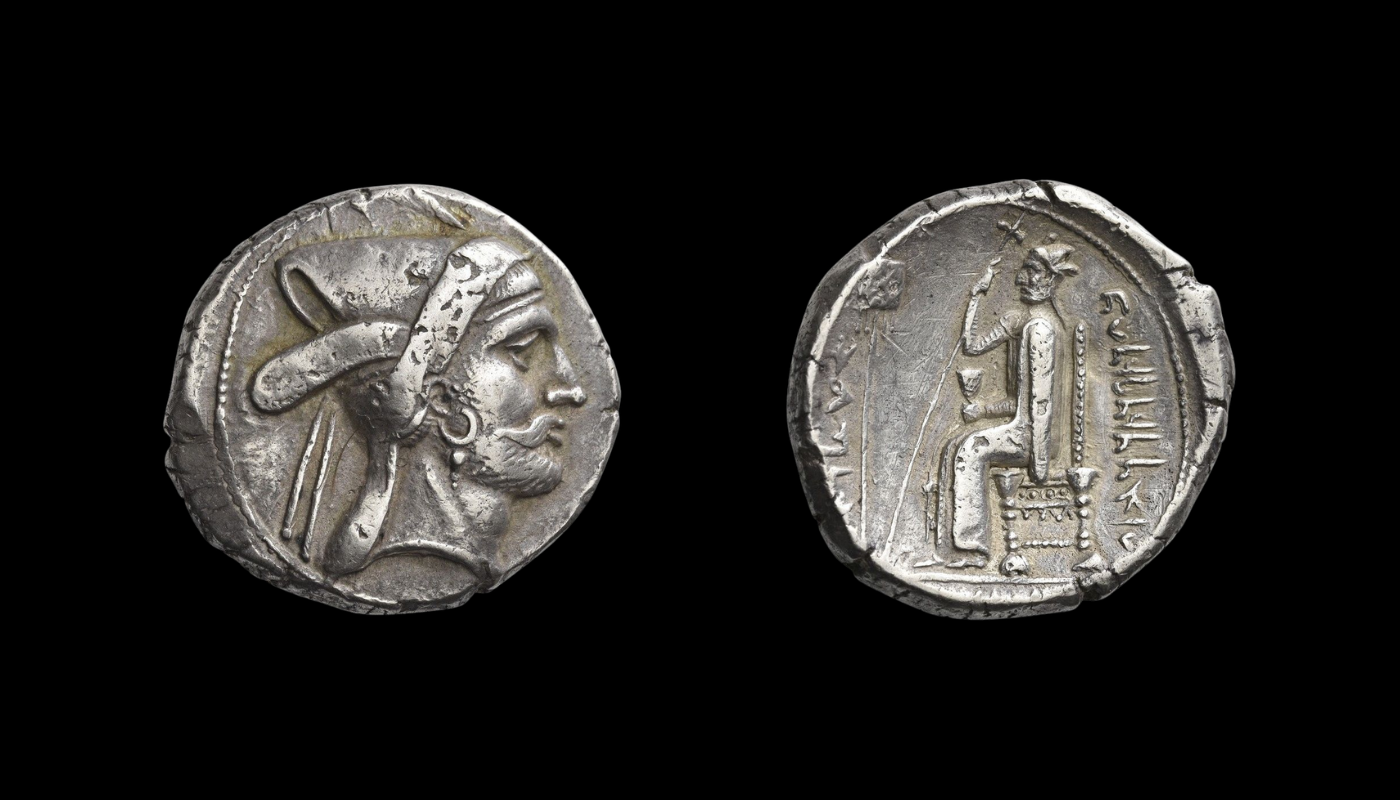 Silver tetradrachm of Baydād, early Frataraka ruler of Persis